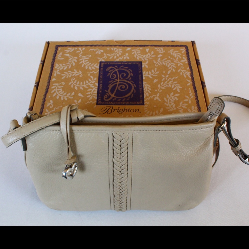 Brighton Collectibles Tavi Biscotti Crossbody Bag